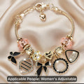 All DAT gold hand piece with colored crystals